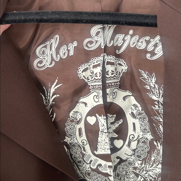 Juicy Couture vintage Chocolate Brown Blazer - Picture 2 of 5